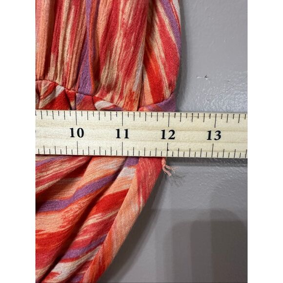 Free People Heart Shaped Asymmetrical Ruffle Face Mini Dress Women's Small - Picture 12 of 13